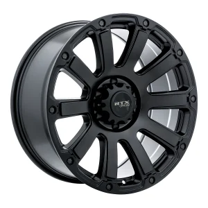 RTX Wheels – Panzer – Black – 17″x9″ 0mm – Summer Wheels – 082942